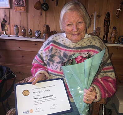 PHF til Mary Pettersen